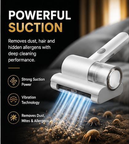 3-in-1 UV Dust & Mite Vacuum Cleaner