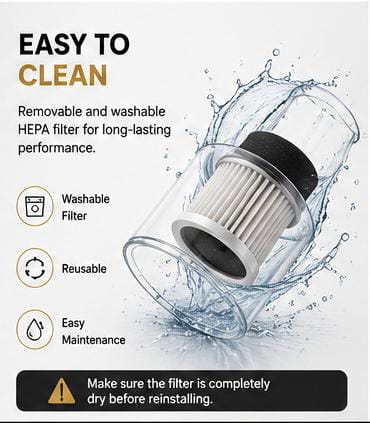 3-in-1 UV Dust & Mite Vacuum Cleaner