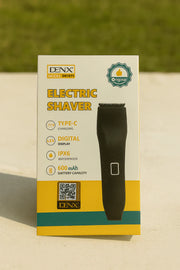 DENX Electric Shaver – Waterproof USB-C Rechargeable Beard Trimmer